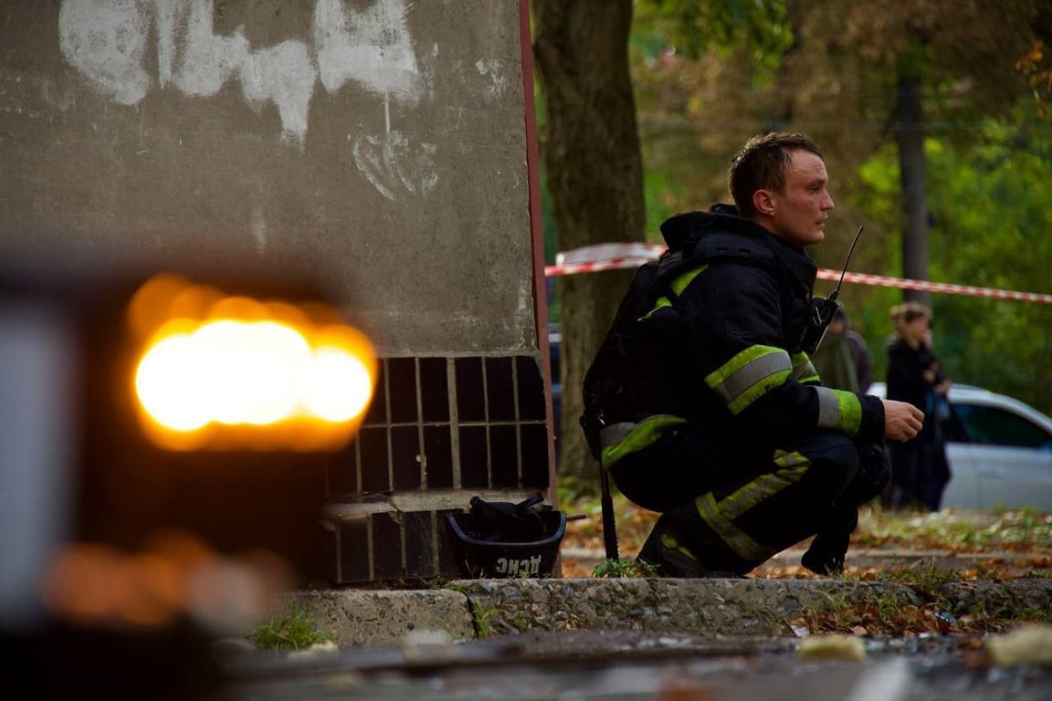 Наслідки російського удару по Дніпру 20 вересня