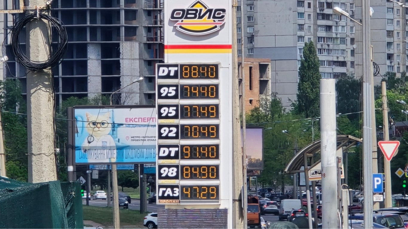Ціни на АЗС Харкова: за добу здорожчав лише один вид пального