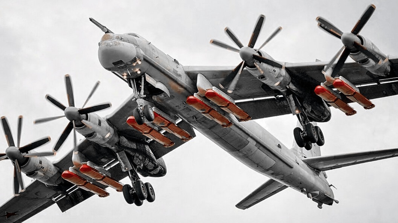 Зліт ракетоносіїв Ту-95 мс зараз 11 квітня — коли долетять до пускових рубежів
