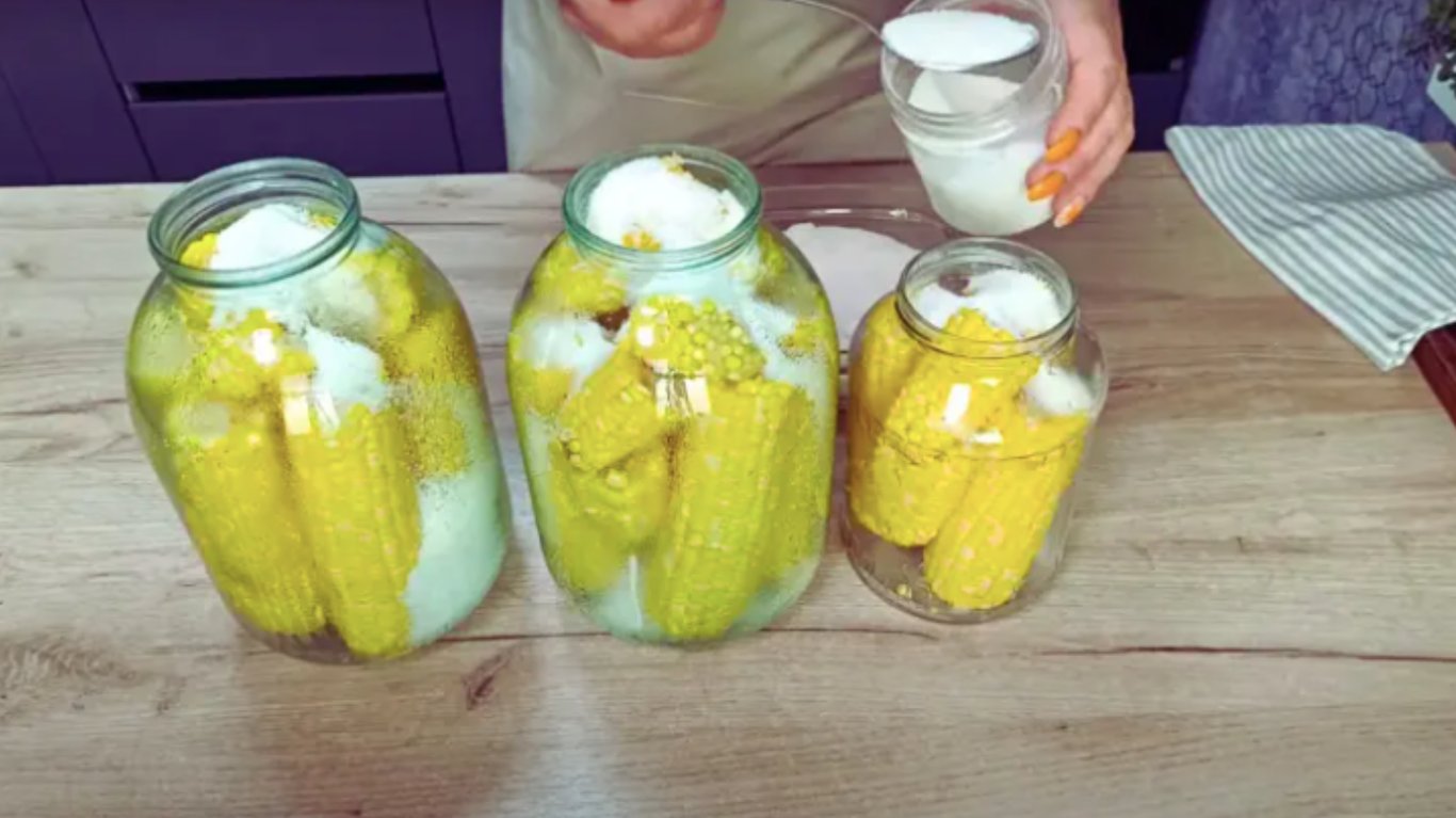 рецепт косервованої кукурудзи