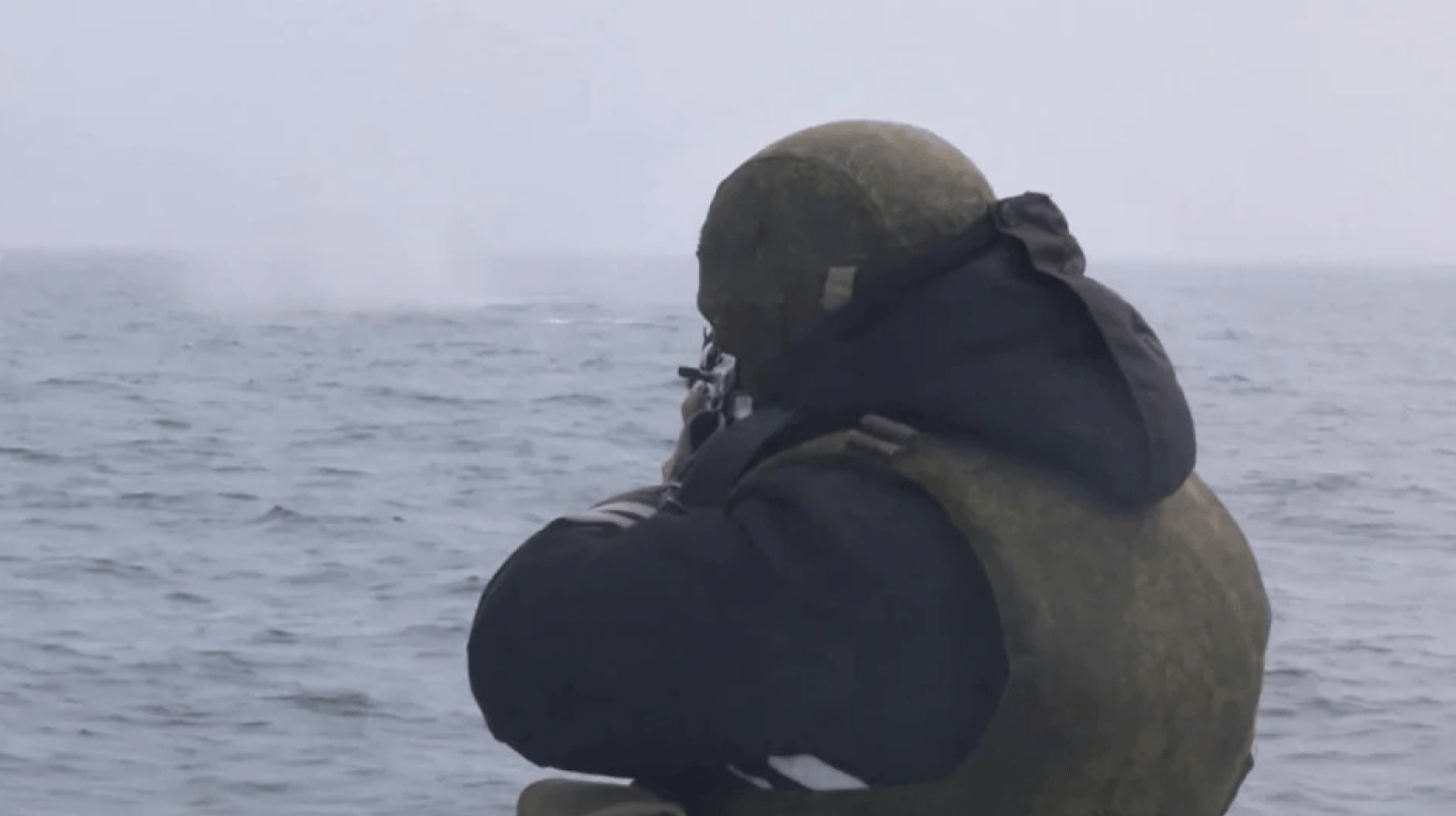 Навчання флоту РФ 