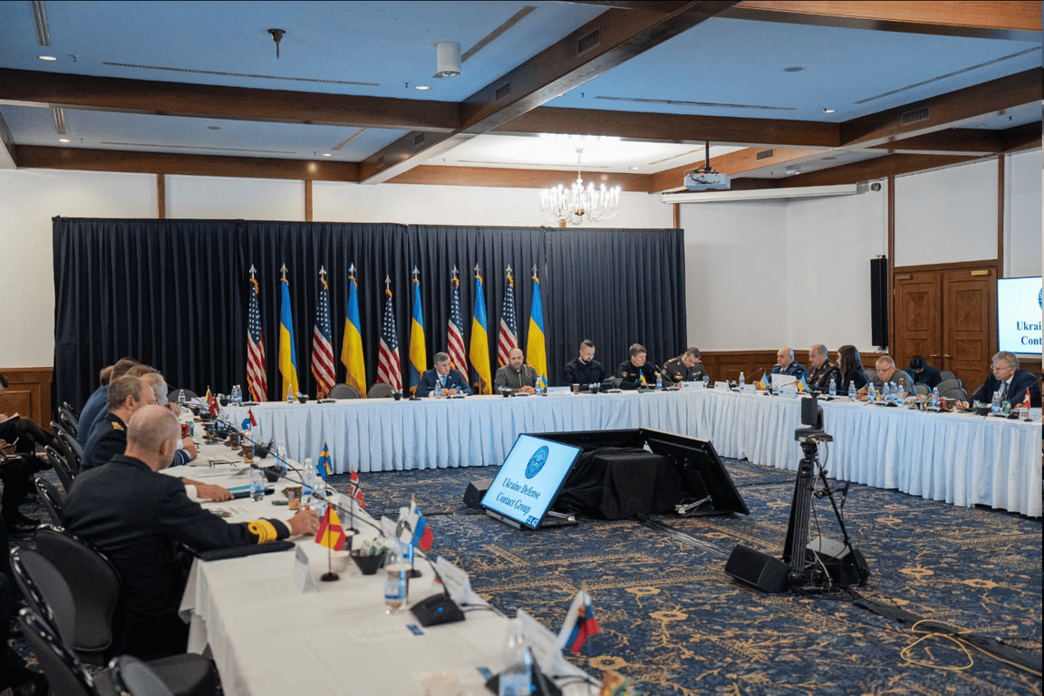 Встреча зарубежных и украинского министров обороны