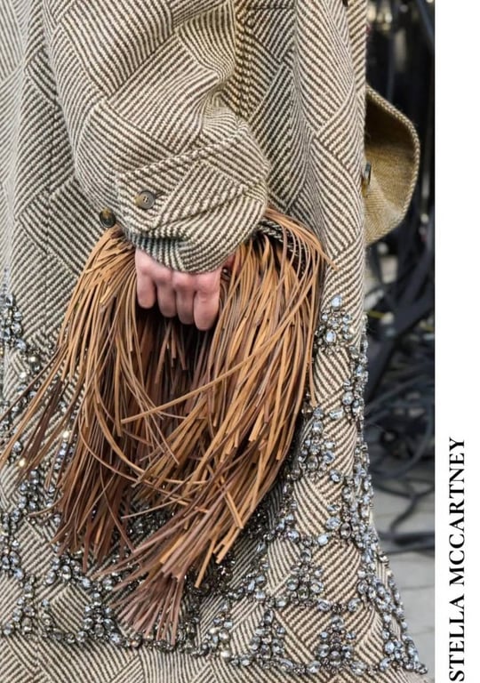 The detail that is fashionable not only in clothes, but also in accessories