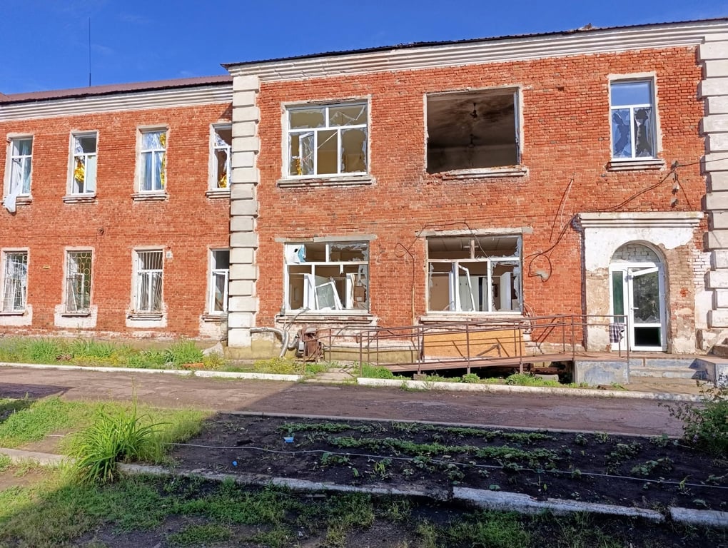 Пошкоджена будівля