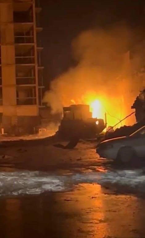 Одесу атакували дрони 27 січня - в місті пожежа та пошкоджені будинки