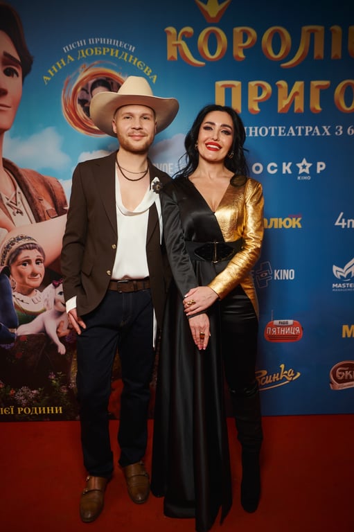 Влад Дарвін та Анна Добриднєва на прем'єрі фільму - фото