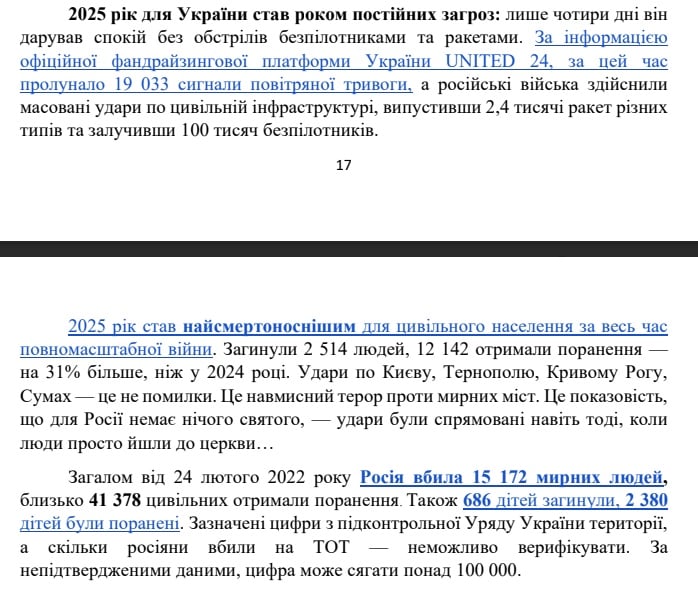 звіт Лубінця