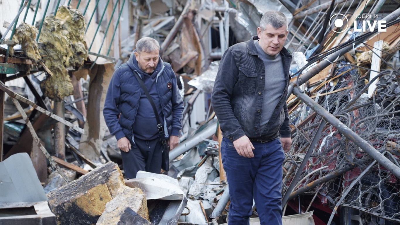 Ліквідація наслідків атаки: фото