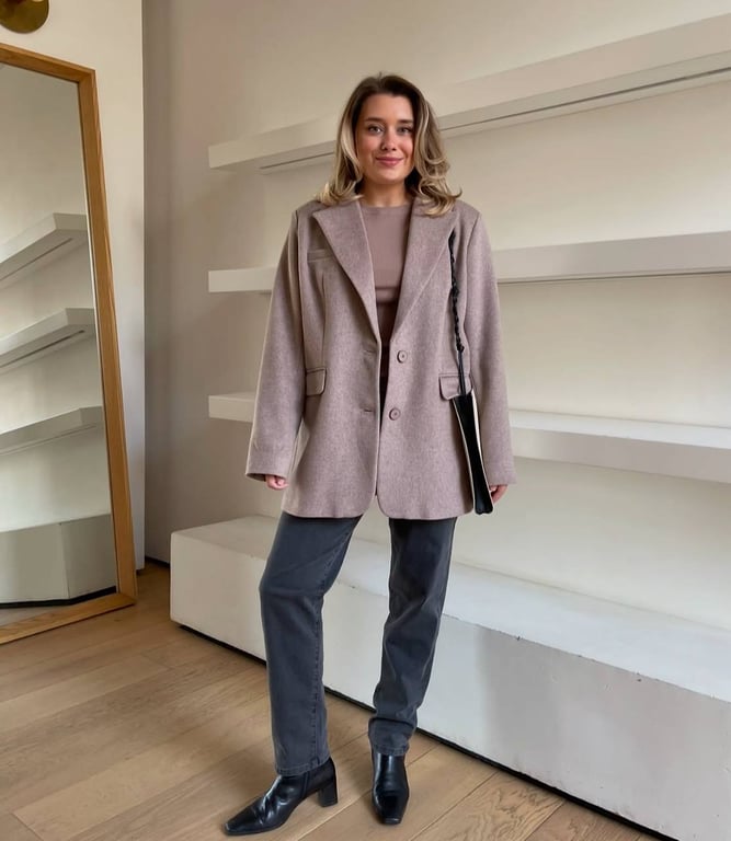 Сірі джинси як базовий елемент гардеробу