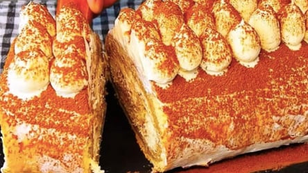 Кавовий рулет "Тирамісу" за 20 хвилин — не рецепт, а знахідка - 285x160