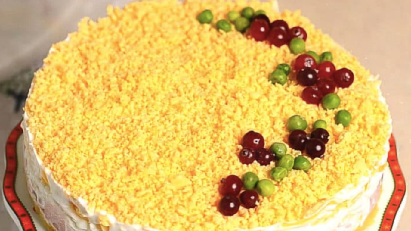 рецепт салату замість шуби