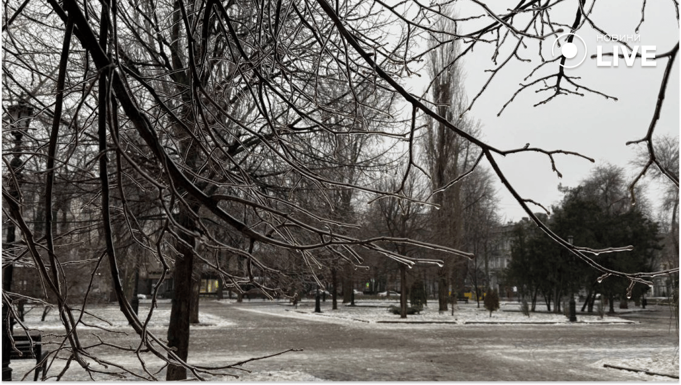 Одеса вкрилася льодом