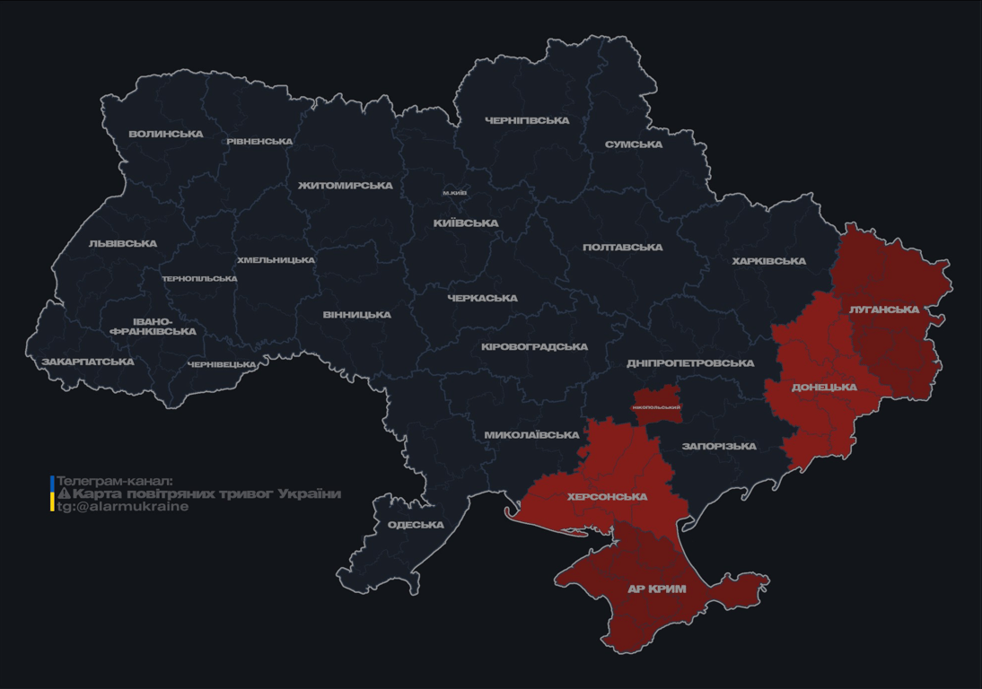 Активність ворожої авіації в Азовському морі — в яких областях України оголошено небезпеку - фото 1
