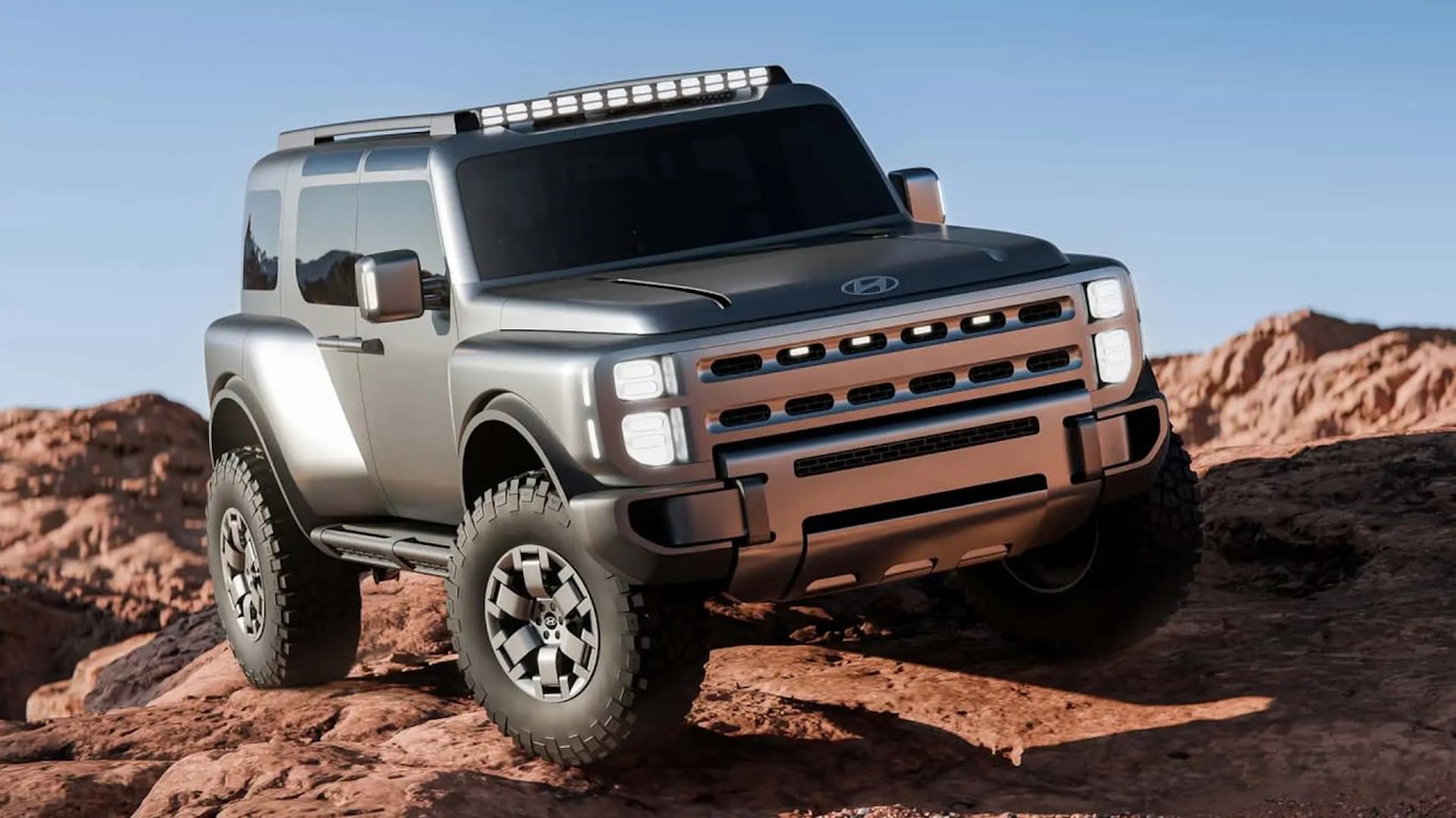 Hyundai розробила фантастичний позашляховик Boulder