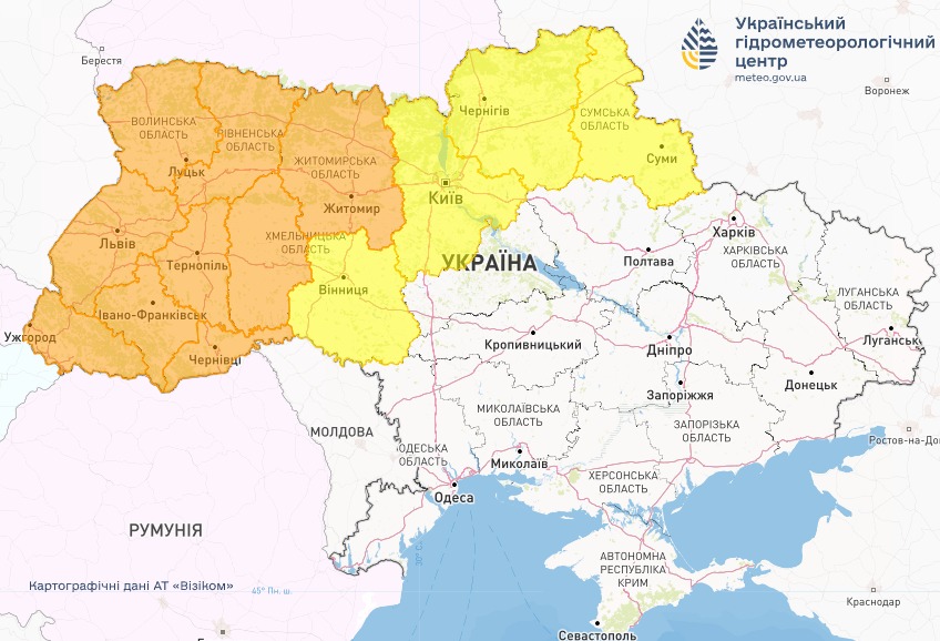 Заморозки в Україні 12 травня