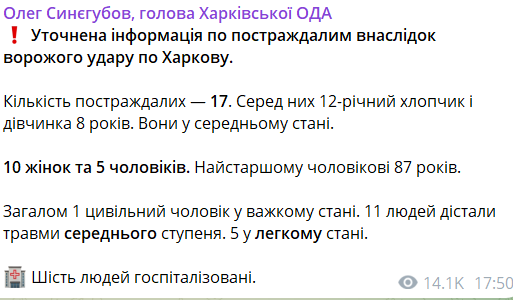 авіаудар харків потерпілі