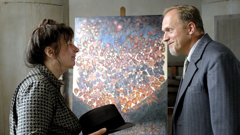 Сцена из фильма "Серафина из Санлиса" 2008 года