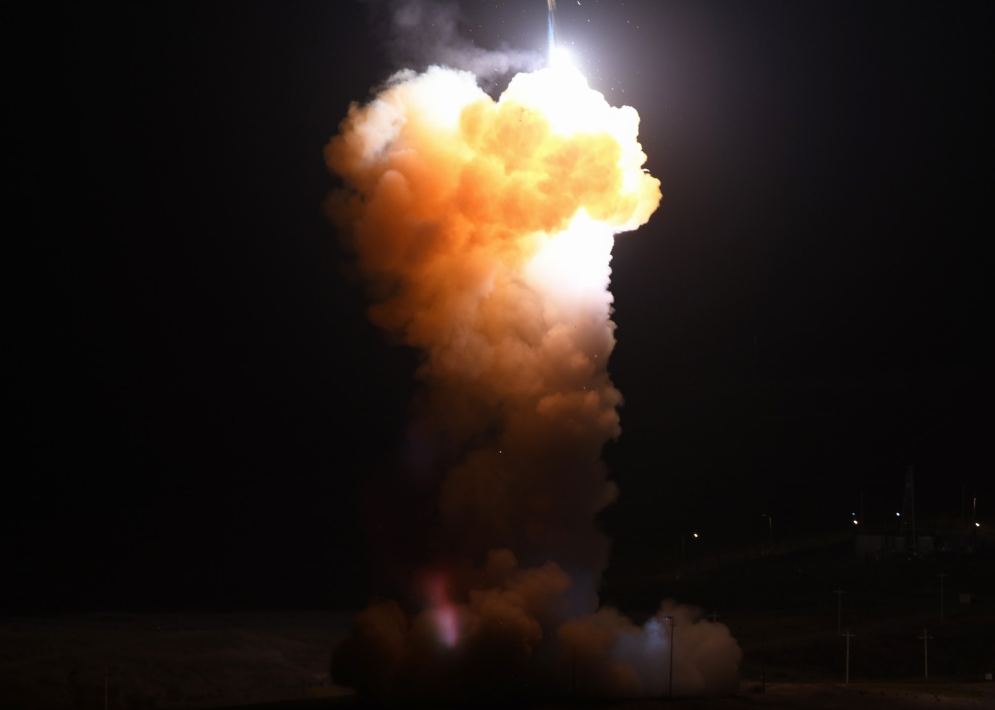 випробування ракети у США