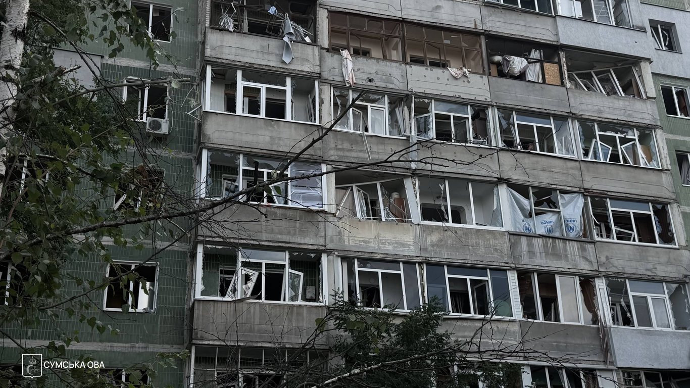 Російський обстріл Сум 11 липня