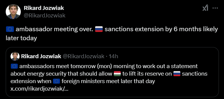 санкции против России