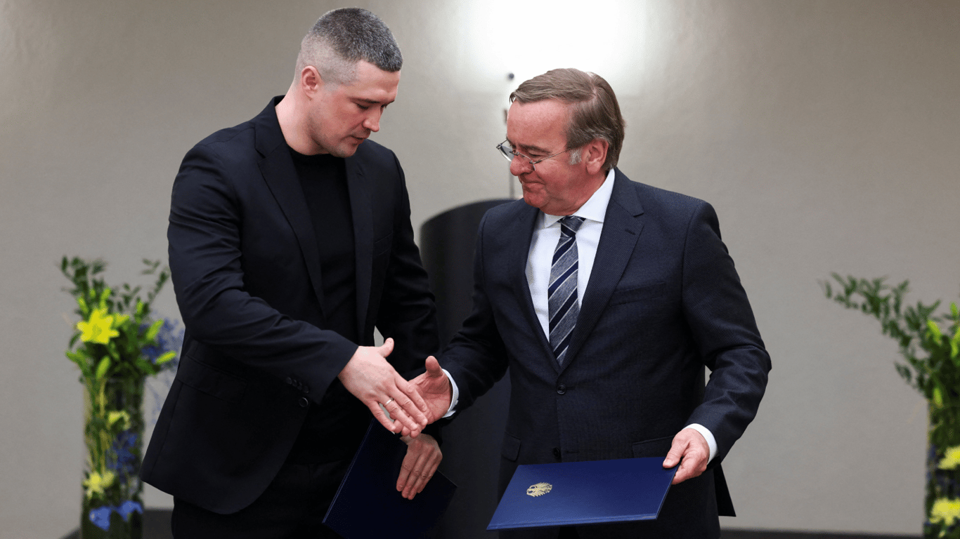 Міністри оборони України та Німеччини підписали двосторонні угоди