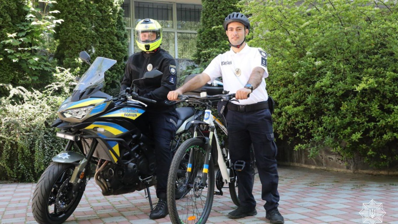 Поліція на велосипедах та мотоциклах — від сьогодні на дорогах Одеси та Ізмаїлу