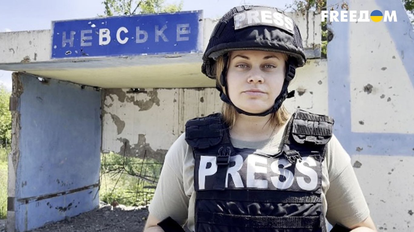 В Донецкой области погибла журналистка телеканала FREEDOM Анастасия Волкова