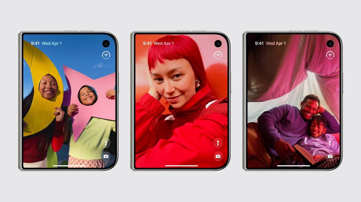 Новый дизайн iOS на iPhone Duo