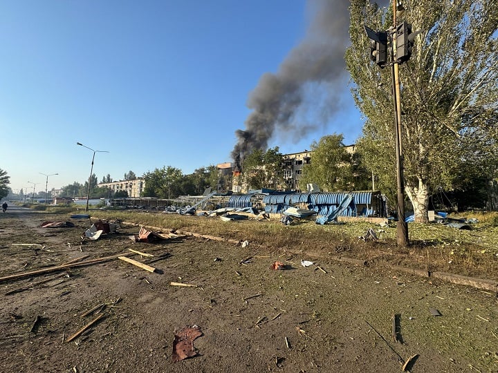 Обстріл Костянтинівки 22 серпня - фото