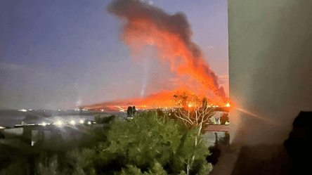 В Саратове вспыхнул мощный пожар — куда попали дроны - 285x160