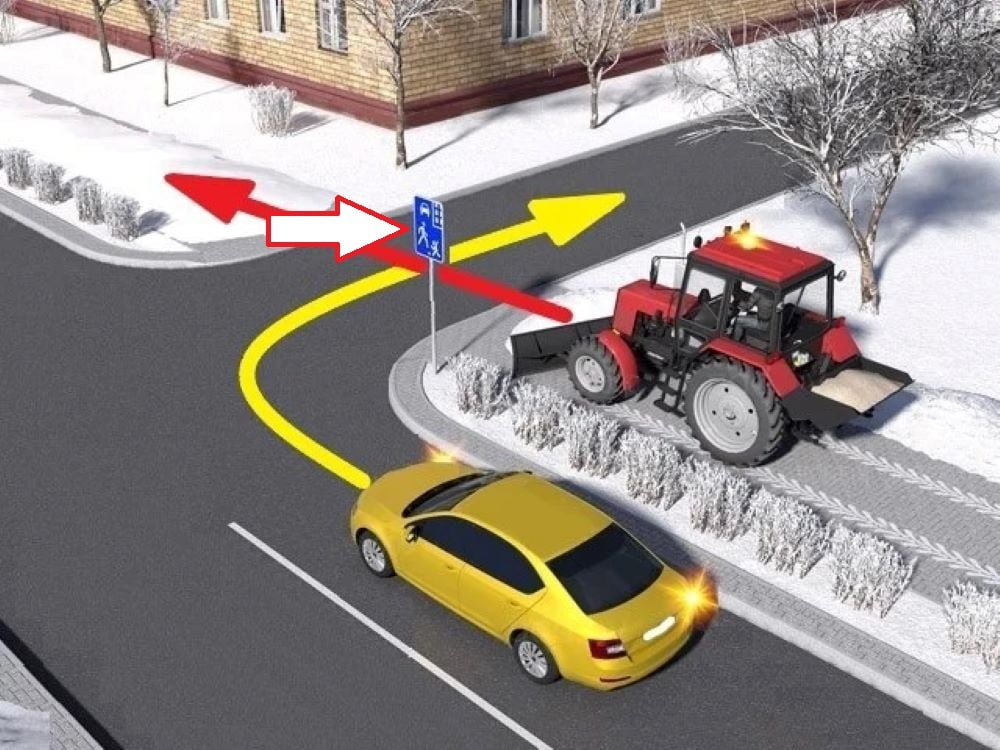 Коварный тест по ПДД — кто кого должен пропустить - фото 2