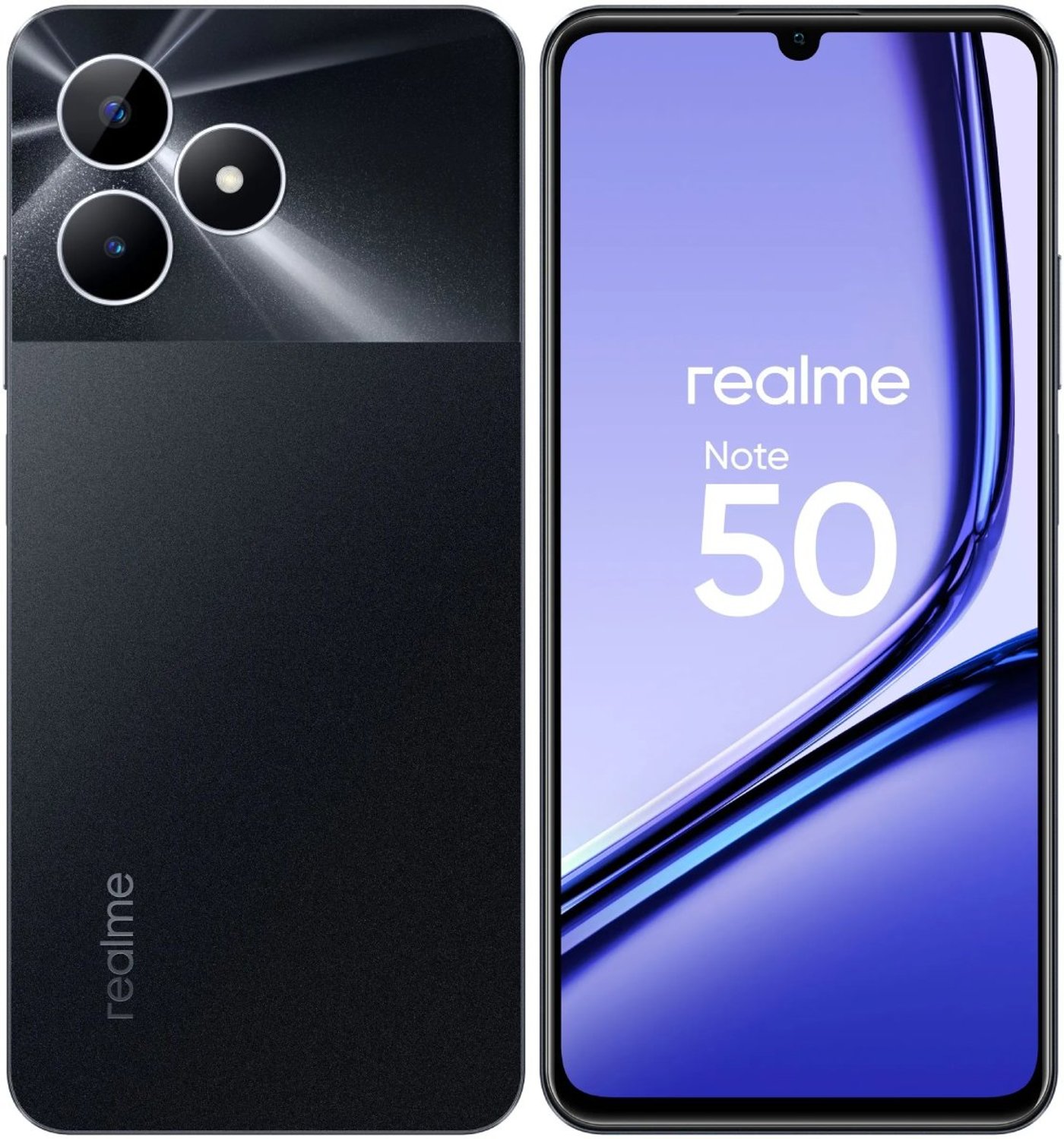 The Realme Note 50 smartphone