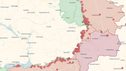 Актуальні онлайн-карти бойових дій в Україні: стан фронту на 14 червня - 285x160