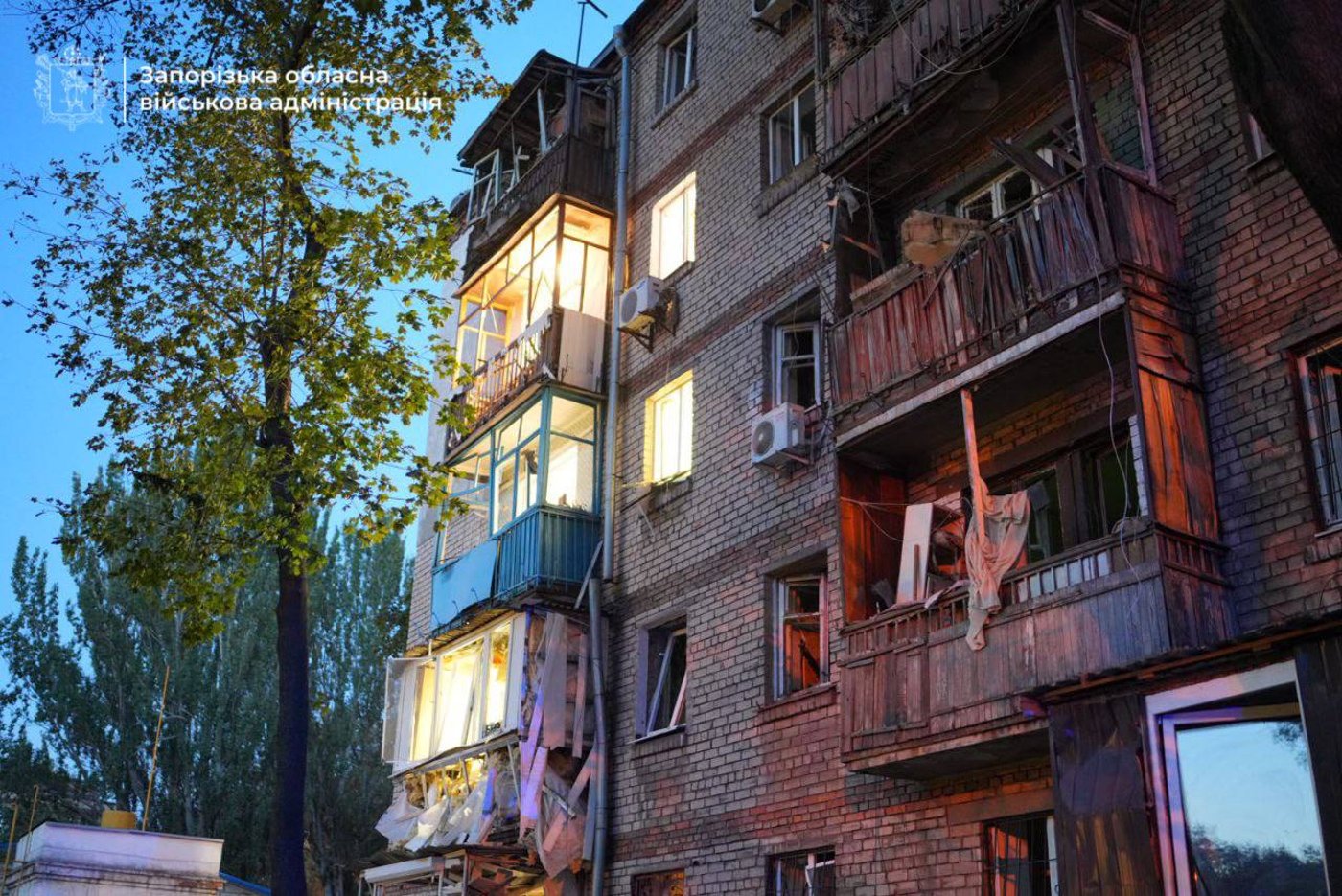 Атака РФ на Запоріжжя
