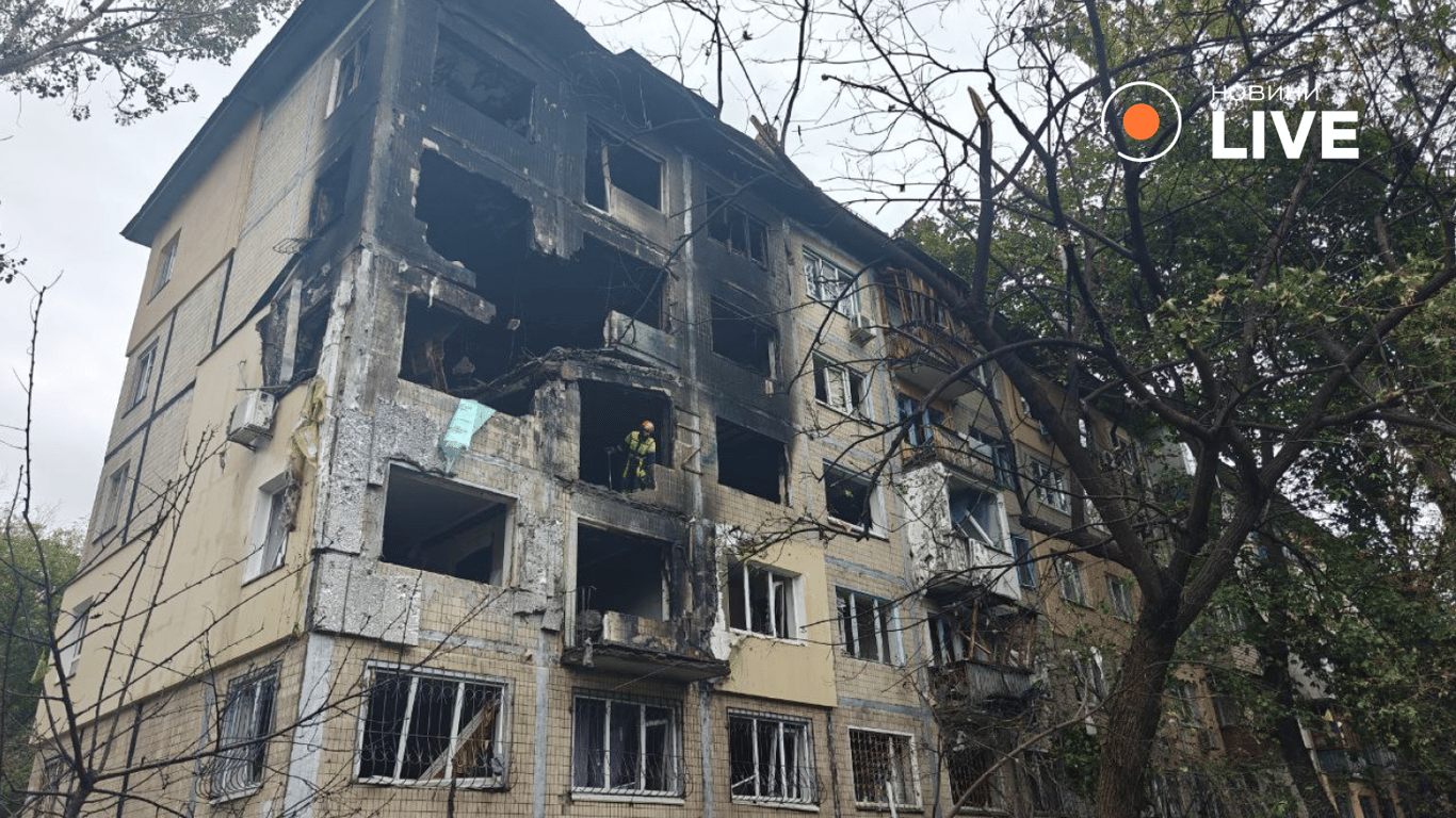 Удар РФ по Києву 28 вересня