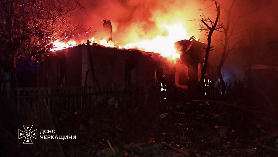 Російська атака на Черкащині: в Умані постраждали двоє людей - фото 1