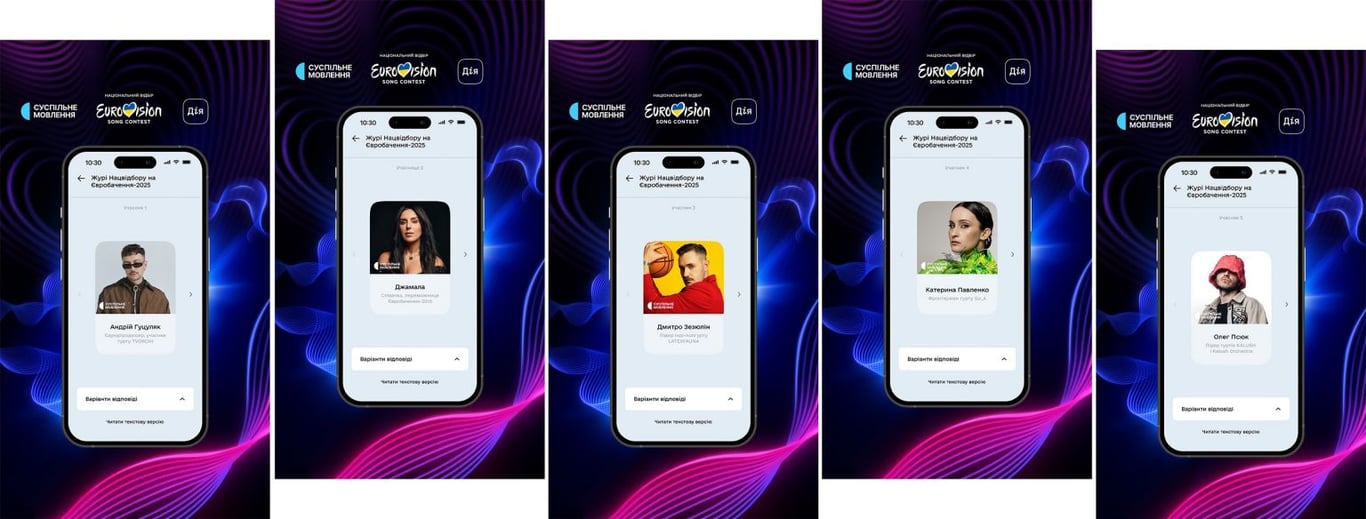 Кандидати у члени журі нацвідбору на Євробачення-2025