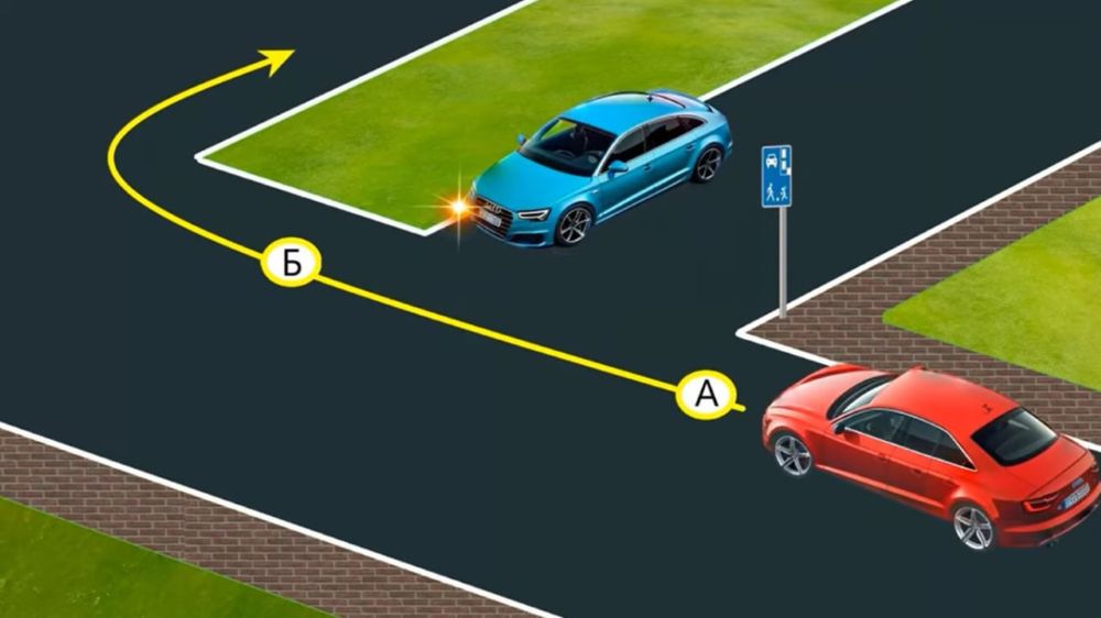 Интересный ПДД тест - где водитель должен включить указатель поворота - фото 1