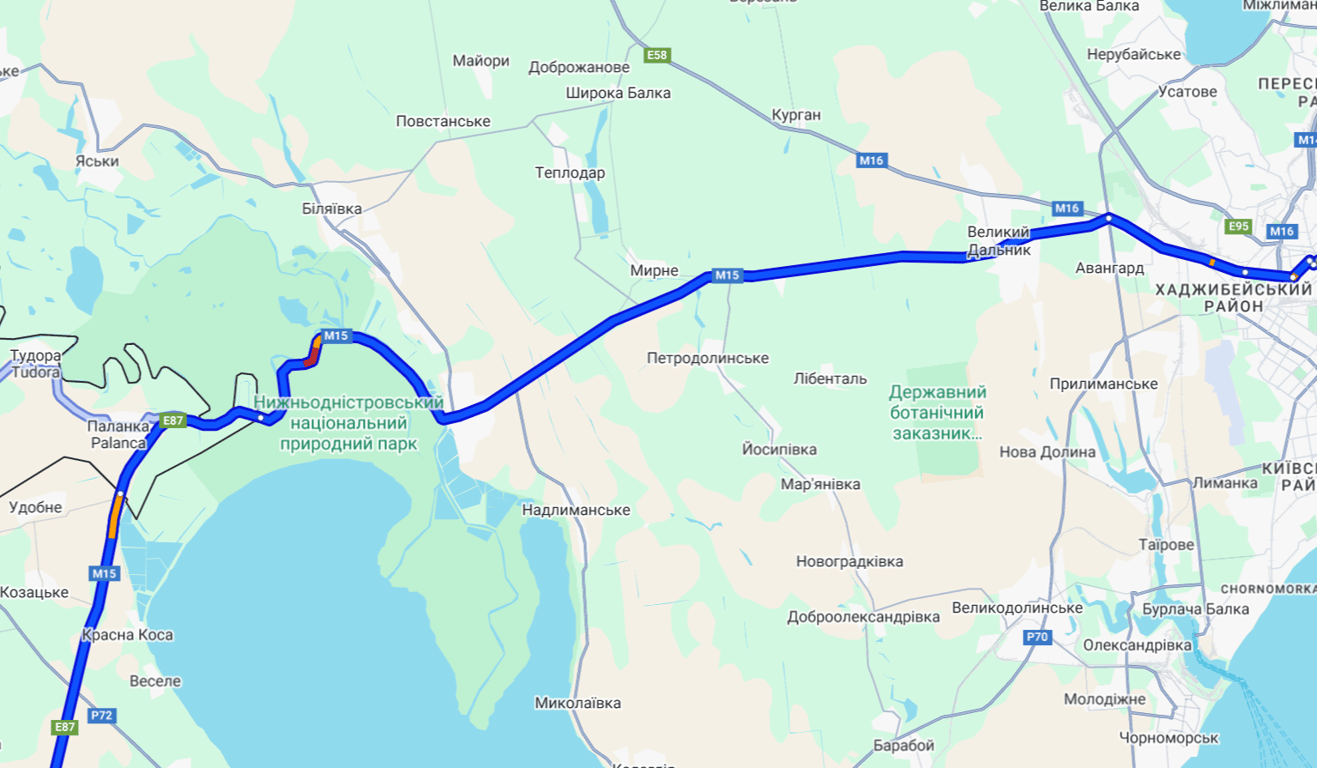 Виїзд за кордон — на трасі Одеса-Рені довгі затори - фото 1