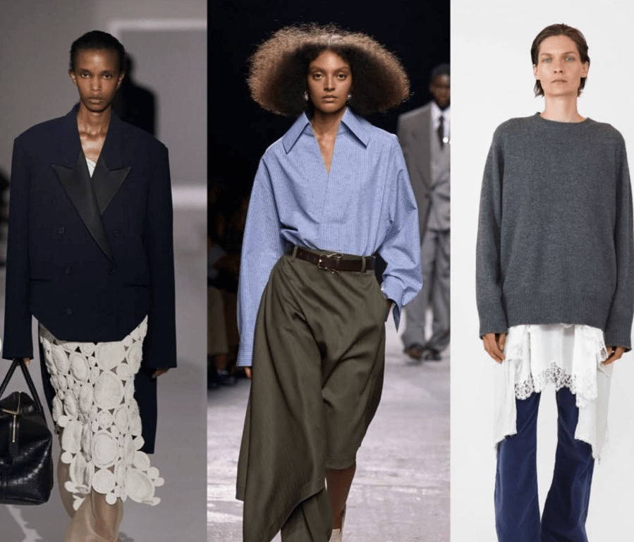 Зараз модно носити штани зі спідницею