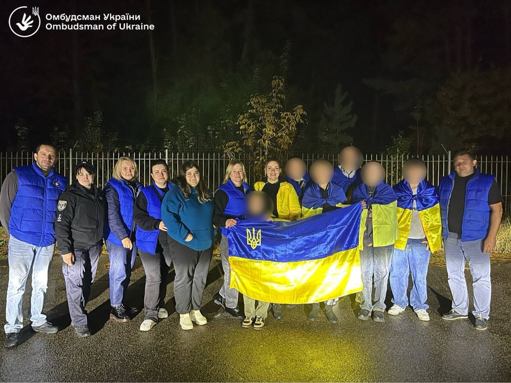 Україна повернула 31 жовтня додому дітей, яких викрала Росія