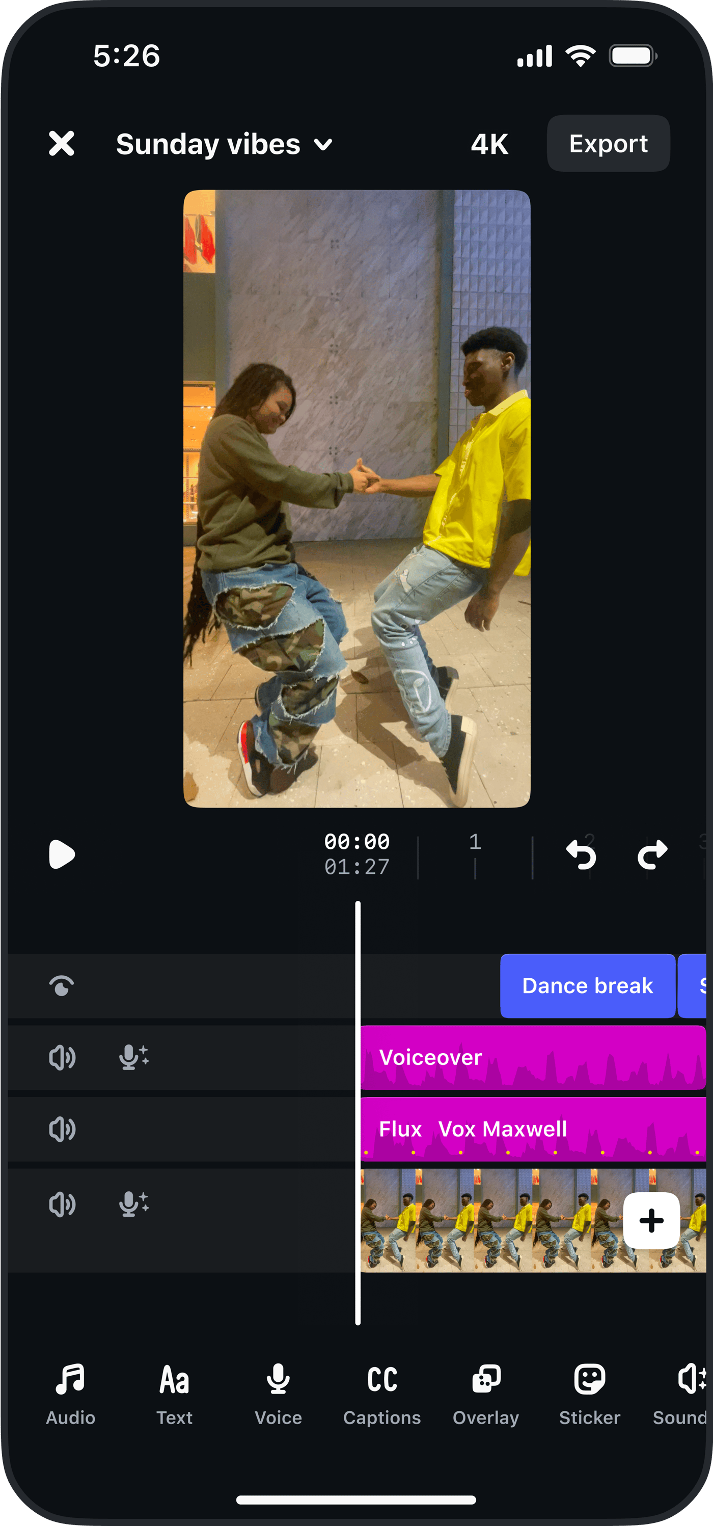 Редактор видео Edits