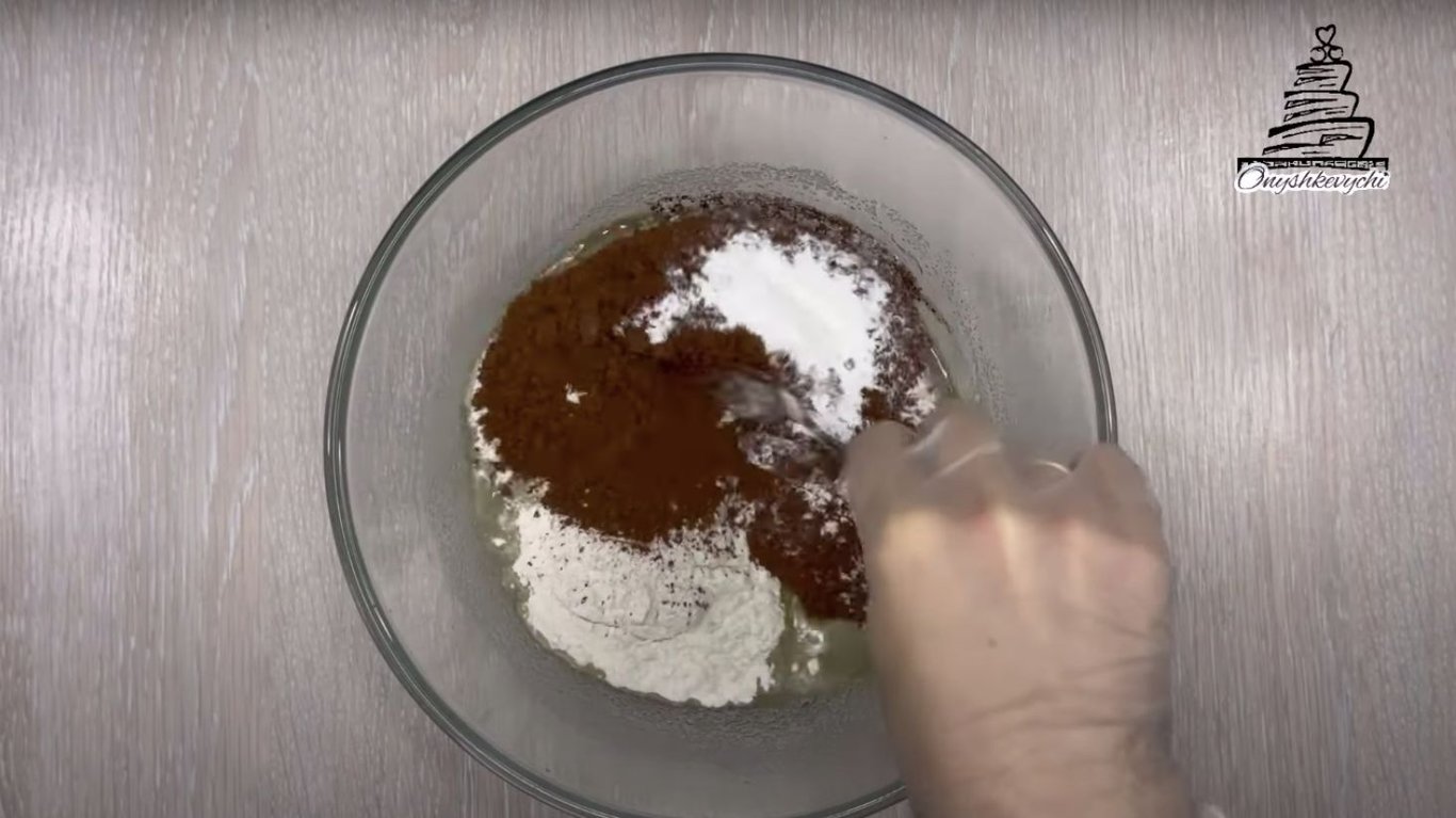 шоколадный пирог без яиц