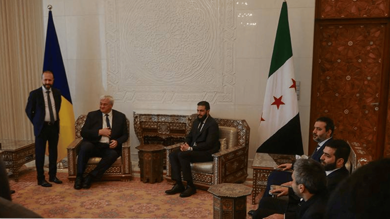 Ukrainian Foreign Minister met with the new leader of Syria in Damascus - what is known