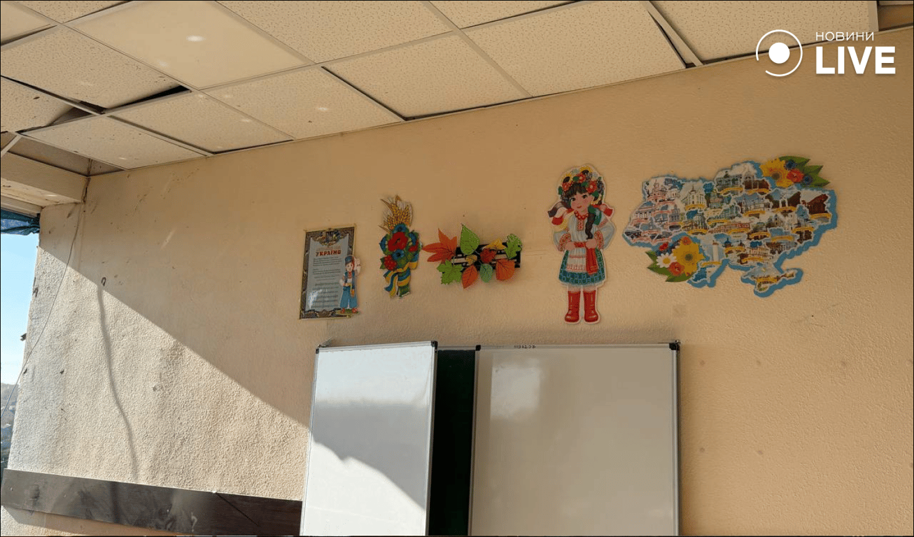 Знищені класи, немає вікон та дверей — удар по одеській школі - фото 4