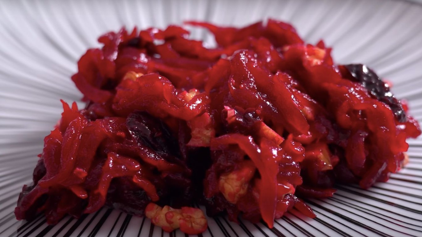 рецепт салат з буряком