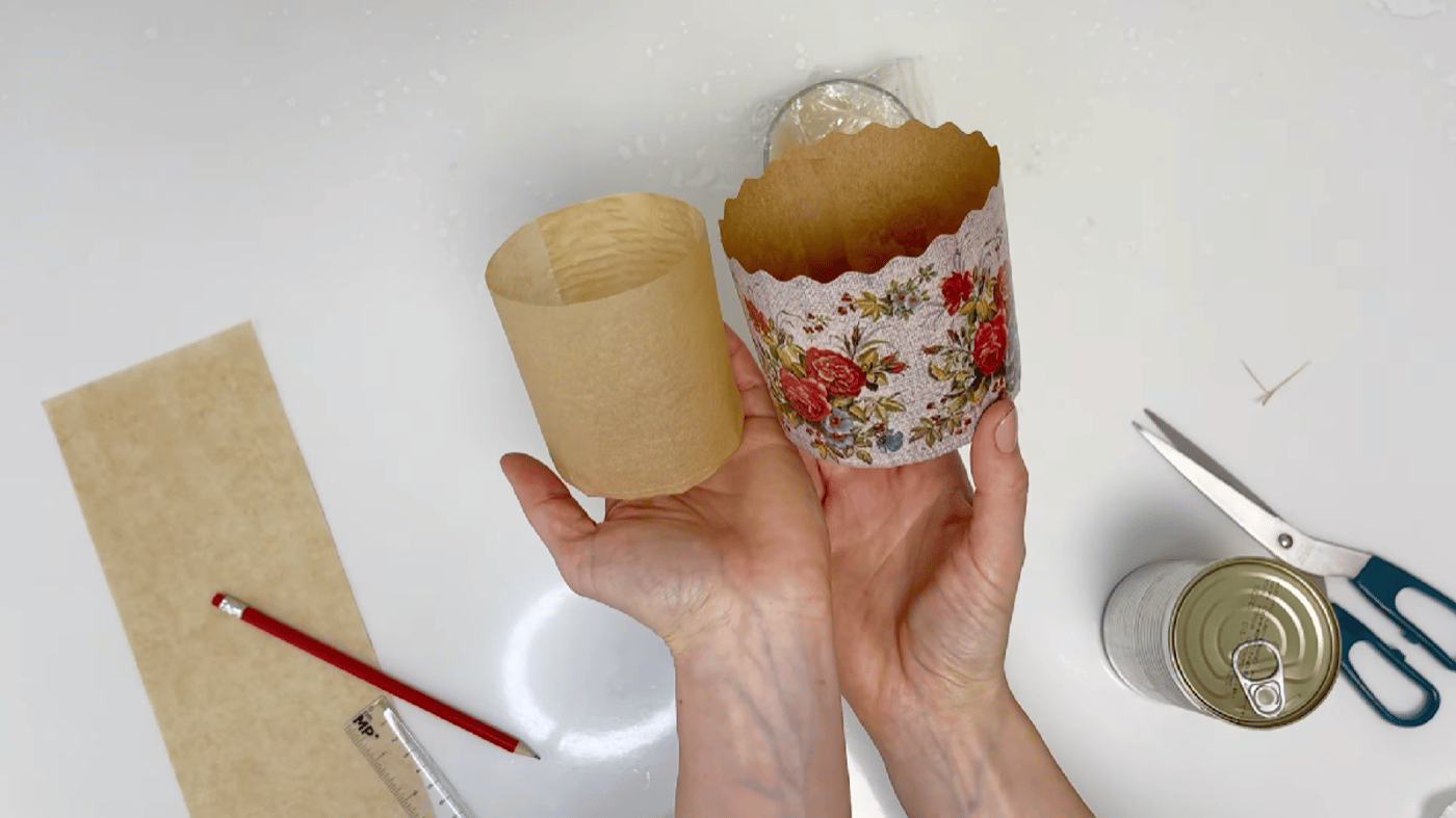 Форми на паску з пергаменту в домашніх умовах - фото