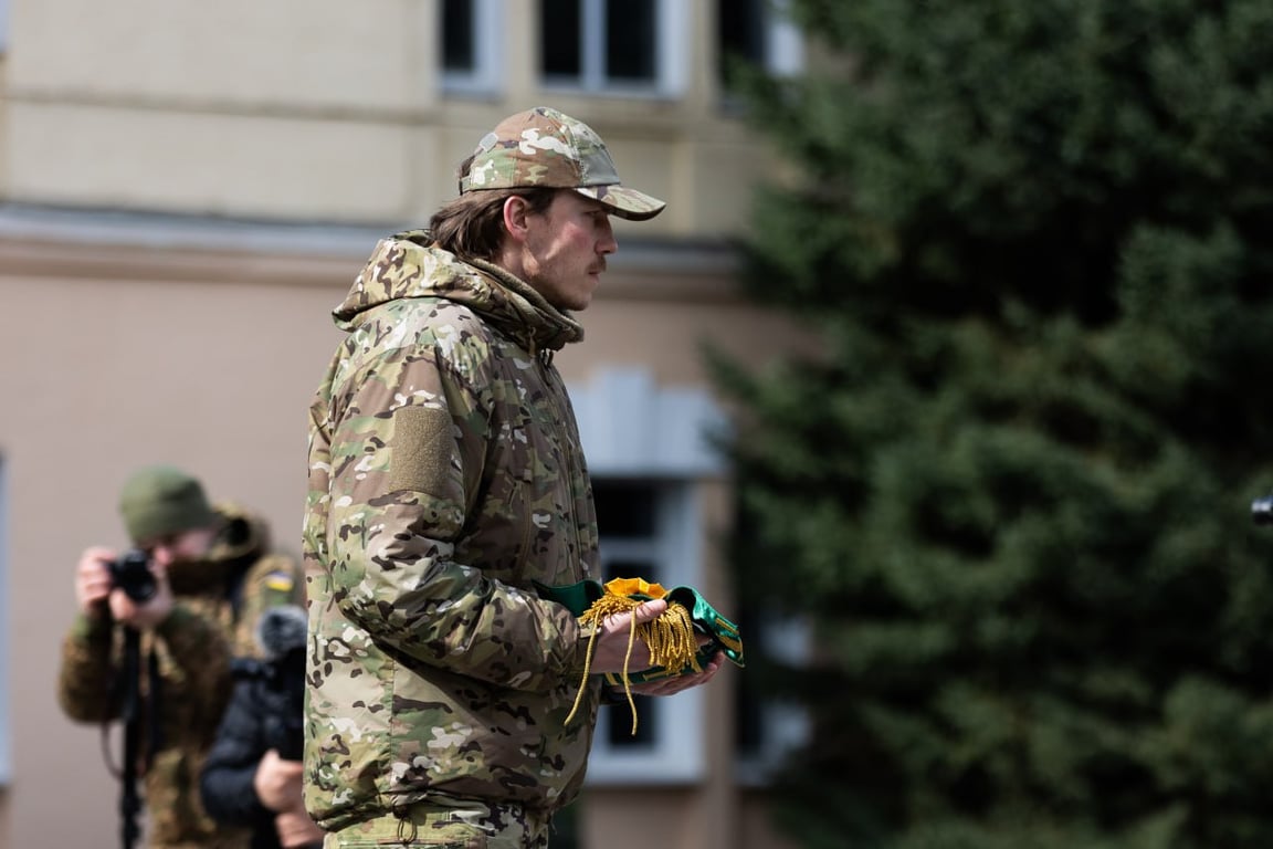 Командир бригады "Азов" Денис Прокопенко