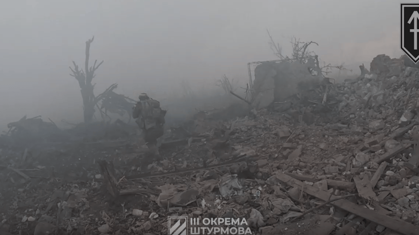 Как освобождали Андреевку в Донецкой области: бойцы 3-й ОШБр показали уникальные кадры