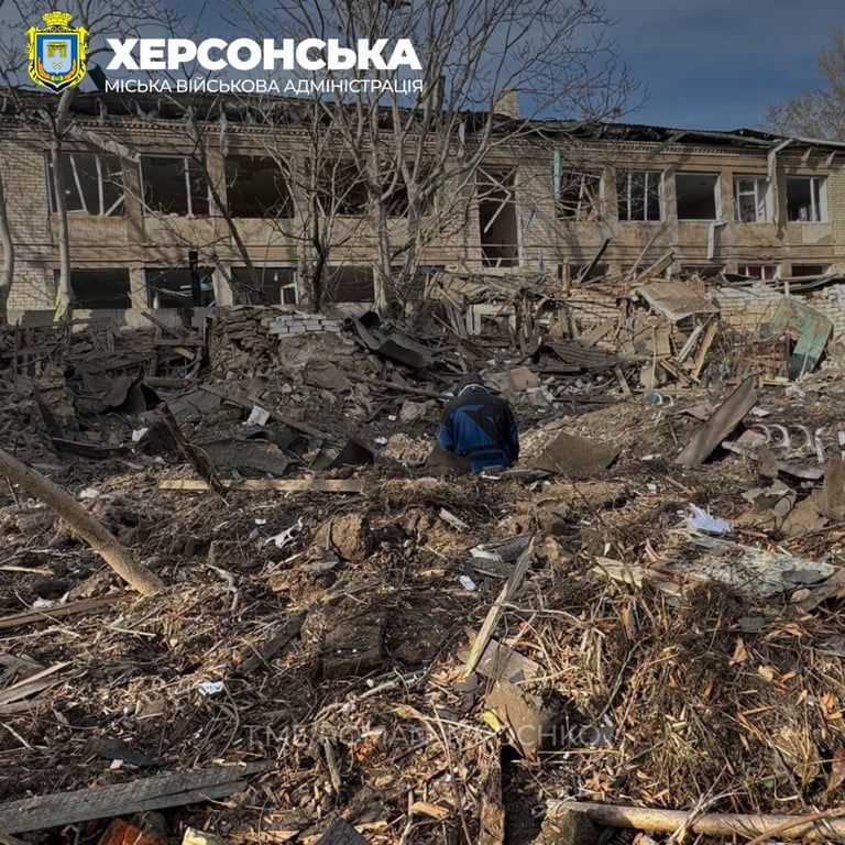 удар по Херсону 9 січня